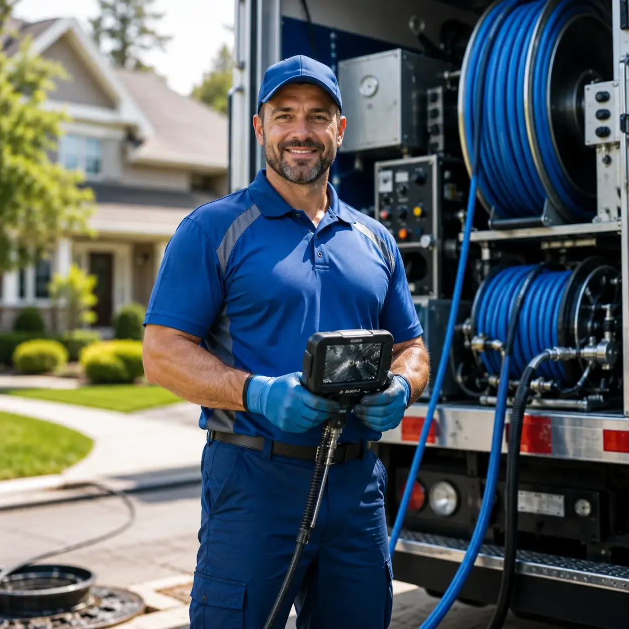 Local outdoor drain cleaning specialists in Hudson, WI